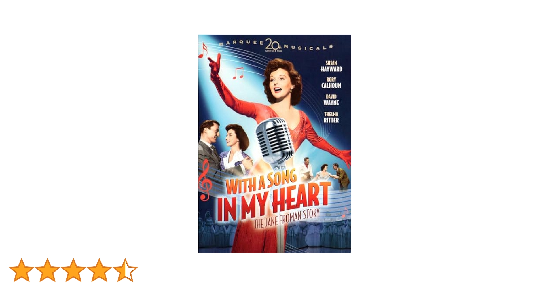 With a Song in My Heart [DVD] [1952] [Region 1] [US Import